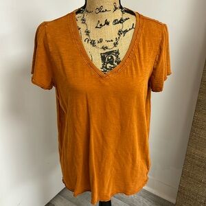 Wonderly Short Sleeve V Neck T-Shirt